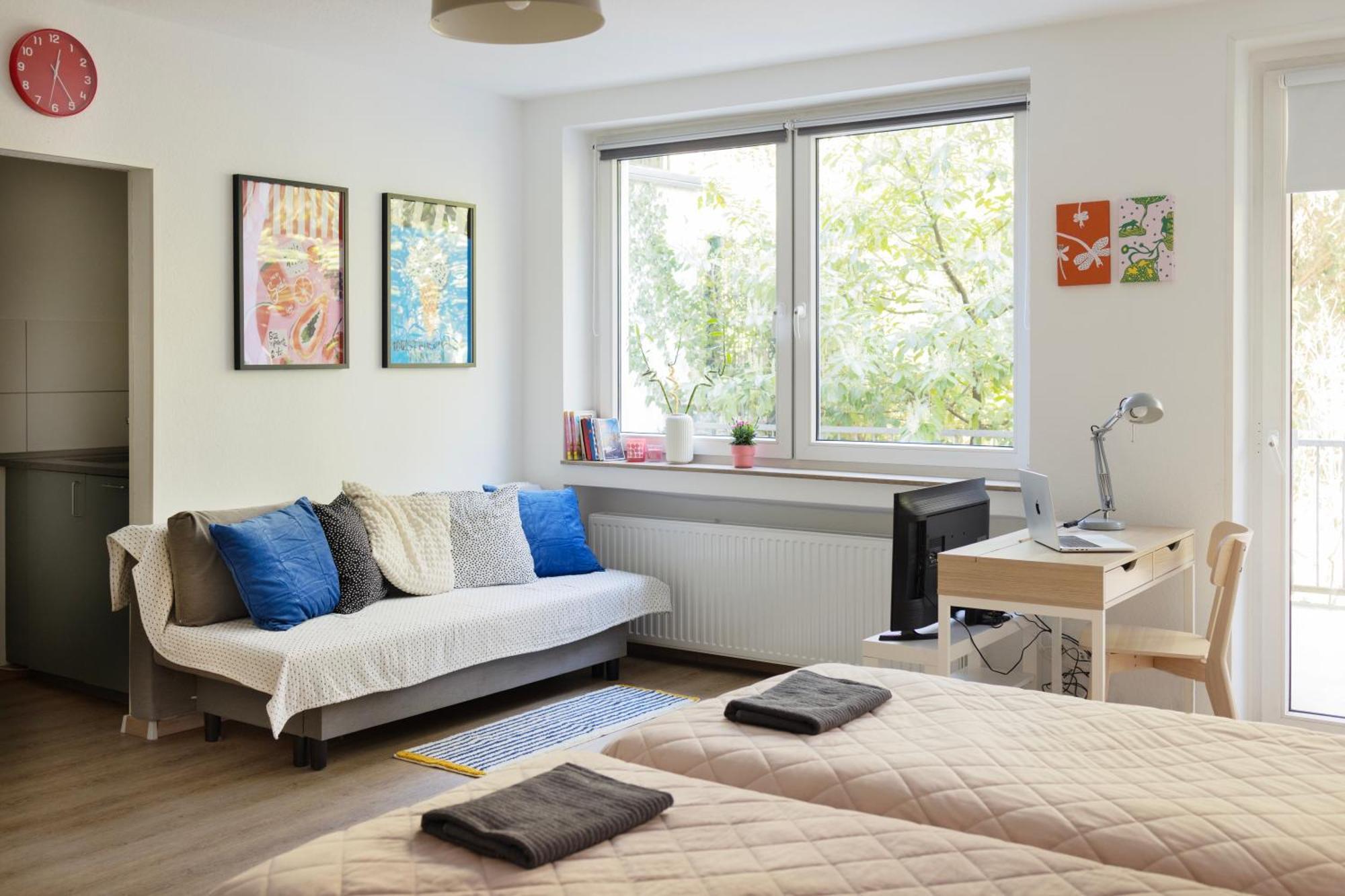 Central Apartment With Terrace And A Free Parking Duisburg Dış mekan fotoğraf